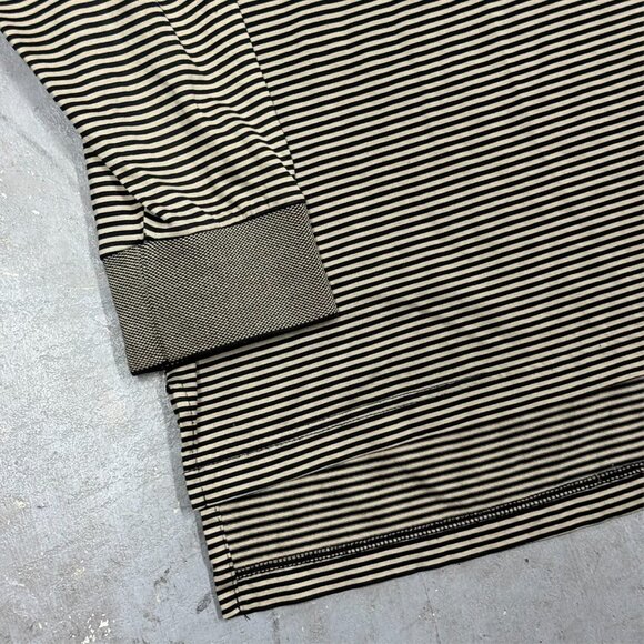 Clark Gregory Long Sleeve Polo Golf Shirt Glen Abbey Made in USA Cotton XL - Picture 4 of 7